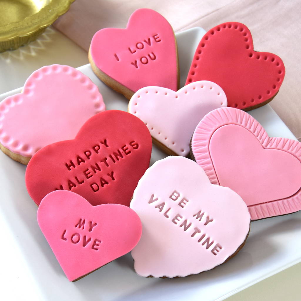 Personalised Valentine's Cookie Gift Set, 1 of 4