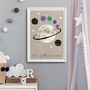 Personalised Family Planets Watercolour Print, thumbnail 2 of 6