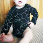 Cobweb Baby Body Suit, thumbnail 2 of 2