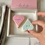 Yours And Mine Vanilla Valentine Letterbox Cookies, thumbnail 4 of 9