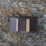 Women's Luxury Brown Leather Small Trifold Purse Rfid Protected Personsalised, thumbnail 5 of 8