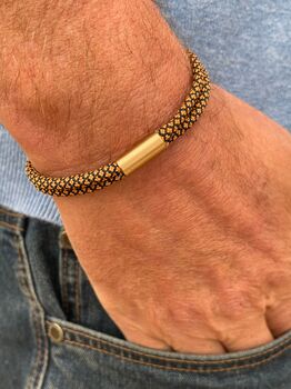 Mens Burleigh Rope Bracelet, 5 of 6