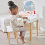 Eco Friendly Children's Dressing Table And Stool, thumbnail 1 of 7