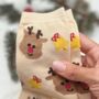 Reindeer Christmas Pamper Gift Box For Tweens And Teens – Eye Mask, Socks And Festive Treats, thumbnail 8 of 12