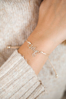 Virgo Zodiac Star Sign Bracelet, 3 of 7