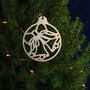 Handmade Brass Christmas Tree Decorations – The Joyful Traditions Collection, thumbnail 4 of 11