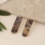 Big Inverted Drop Acrylic Statement Earrings, thumbnail 1 of 3