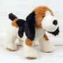 Puppy Hound Dog With Personalised Heart Keepsake, thumbnail 3 of 6