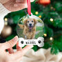 Forever Loved Dog Memorial Bauble Gift, thumbnail 1 of 6