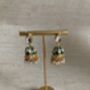 Kundan And Pearl Choker Indian Jewellery Set, thumbnail 6 of 8