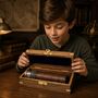 Handmade Liquid Kaleidoscope With Wooden Box Or Leather Case, thumbnail 3 of 12