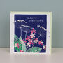 Pack Of Five Botanical Birthday Cards, thumbnail 3 of 5