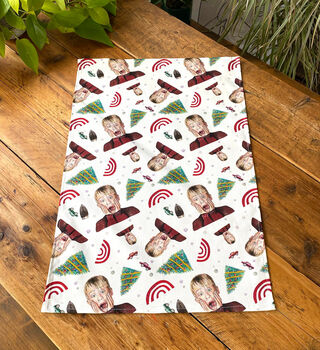 Home Alone Christmas Tea Towel, 5 of 9