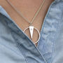 Personalised Circle Spike Necklace, thumbnail 5 of 12