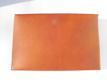 Handmade Leather Document Holder, 5 of 6