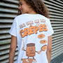 Give Me The Crêpes Women's Slogan T Shirt, thumbnail 1 of 7
