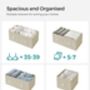 Chest Of Drawers Fabric Storage Organiser Dresser, thumbnail 4 of 12