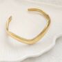 Thick Wave Cuff Bangle, thumbnail 2 of 7