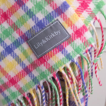 Lambswool Multi Baby Blankets, 6 of 11