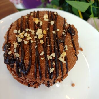Vegan Chocolate Hazelnut Cookie Sandwich – Choc And Nut, 3 of 5