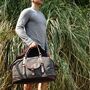 Canvas Holdall Duffel Bag, thumbnail 7 of 12