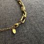 Gold Chain Necklace Chunky Link 18k Statement Piece, thumbnail 4 of 6