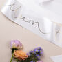 'Mummy To Be' Gold Foil Baby Shower Sash, thumbnail 3 of 7