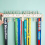 Personal Bests Personalised Medal Hanger Display Sign, thumbnail 3 of 6