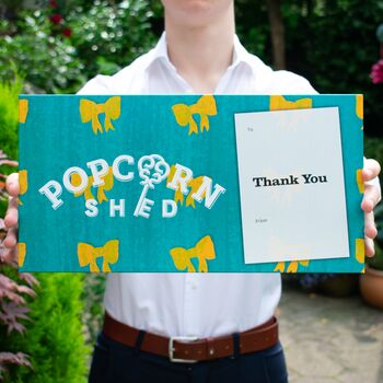 'Thank You' Gourmet Popcorn Letterbox Gift, 3 of 5
