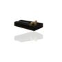 Handmade Black Marble Ashtray With Gold Lion Detail, thumbnail 2 of 6