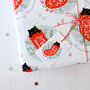 Meowy Christmas Cat Wrapping Paper Set, thumbnail 3 of 5