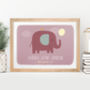 Personalised Children's Elephant Print, thumbnail 6 of 7