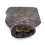 Graphite Fleece Hot Water Bottle, thumbnail 6 of 6