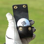 Personalised Leather Golf Ball Holder Accessory Gift, thumbnail 7 of 12