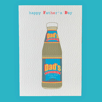 Contemporary Dad's Sauce Father's Day Card, 2 of 2