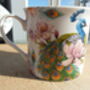 Set Of Six China Palace Mugs In Peacock Design, thumbnail 10 of 10