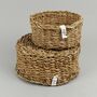 Respiin Chunky Seagrass Basket, thumbnail 4 of 5