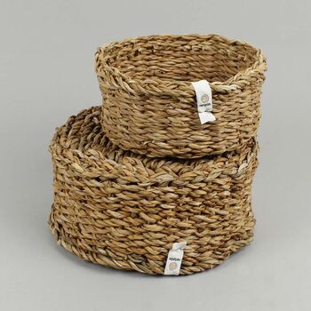 Respiin Chunky Seagrass Basket, 4 of 5