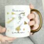 Personalised The Snowman Let It Snow Gold Handle Mug, thumbnail 1 of 4