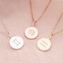 Sterling Silver Sia Personalised Star Sign Necklace, thumbnail 5 of 12