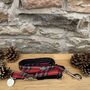 Christmas Tartan Dog Collar And Festive Lead Gift Set, thumbnail 2 of 7