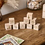 Personalised Christening Wooden Blocks, thumbnail 1 of 4