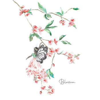 Blossom Fairy Art Print, 2 of 2