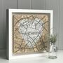 Personalised Map With White Painted Heart Background, thumbnail 5 of 9