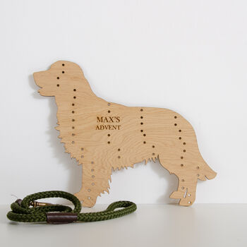 Personalised Golden Retriever Dog Advent Calendar, 5 of 9