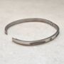 Diamond Bangle Silver, thumbnail 5 of 7