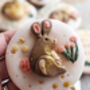 Personalised Hand Iced Woodland Creatures Biscuit Box, thumbnail 7 of 12