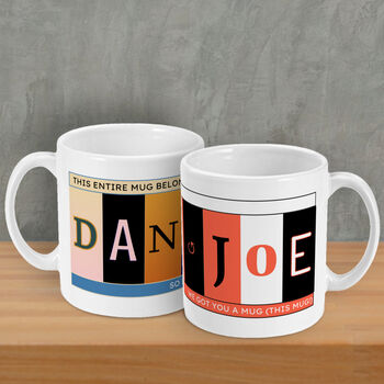 Personalised Mug With Name And Messages Gift, 12 of 12