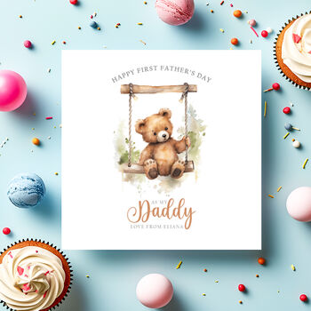 First Father's Day Card: Baby Bear Design, 5 of 5