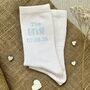 Bride And Groom Wedding Day Socks, thumbnail 3 of 4